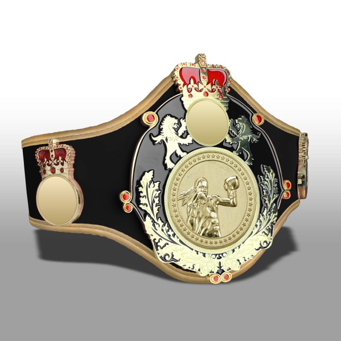 QUEENSBURY PRO LEATHER FEMALE BOXING CHAMPIONSHIP BELT-QUEEN/B/G/FEMBOXG-10+ COLOURS